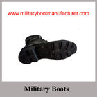 Wholesale China Made Full Grain Leather Military Combat DMS Boot with Turtle Sole