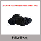 Wholesale China Made Black Good Leather STOCK Military Combat Boots